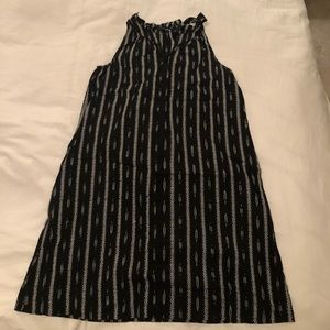 Madewell ikat high neck dress
